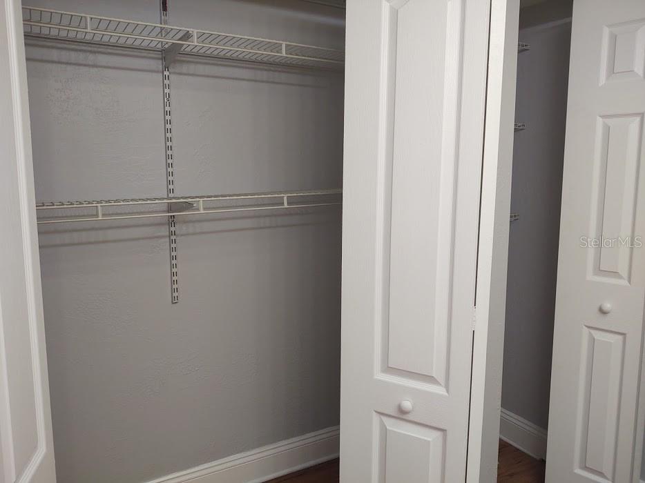 Closet space