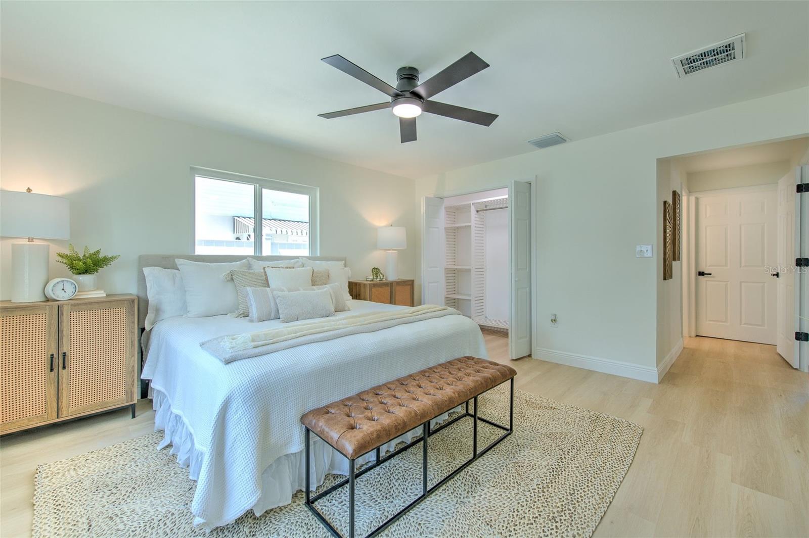 Large built-in closet in Primary Bedroom