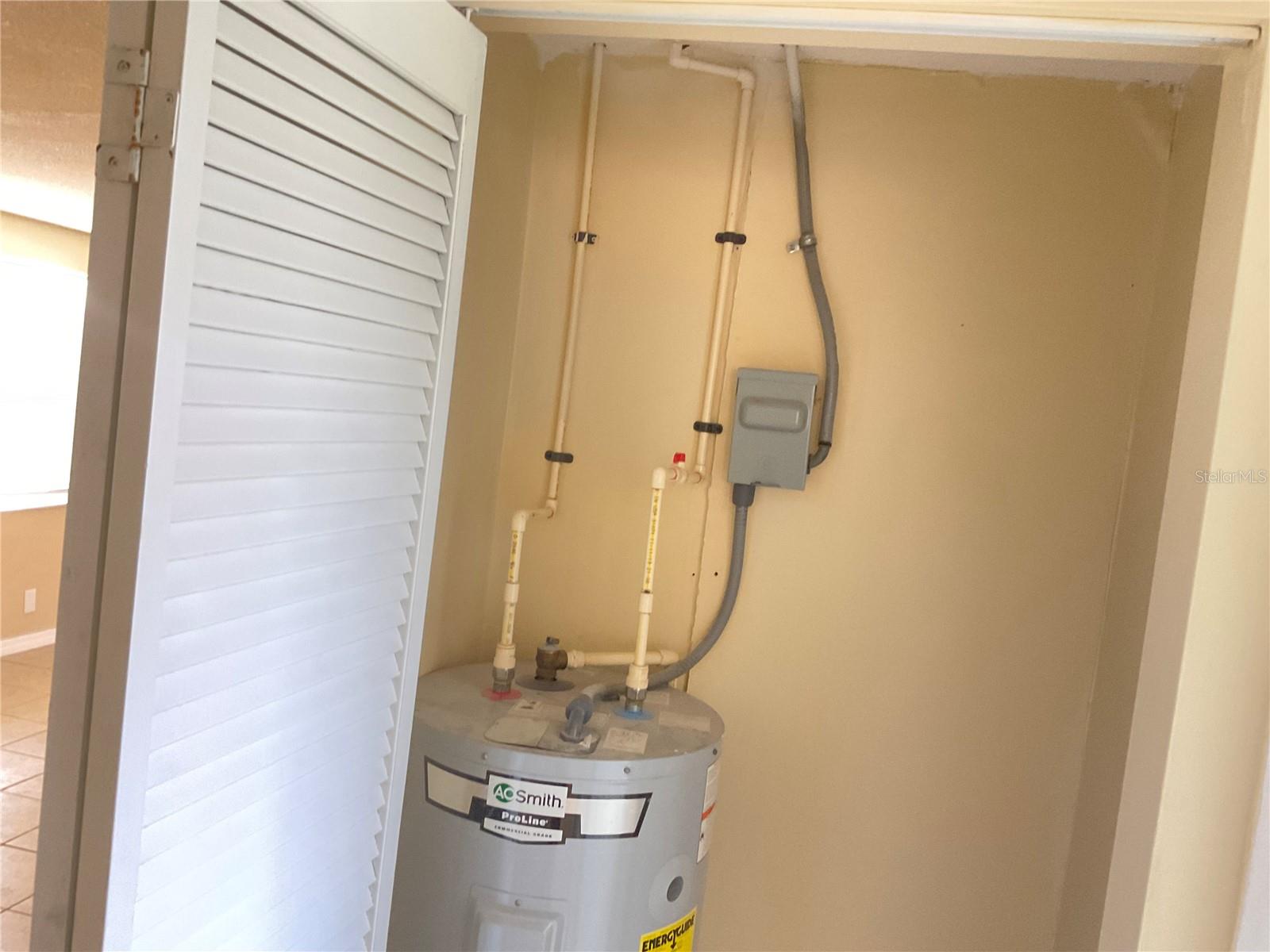 Water Heater Closet