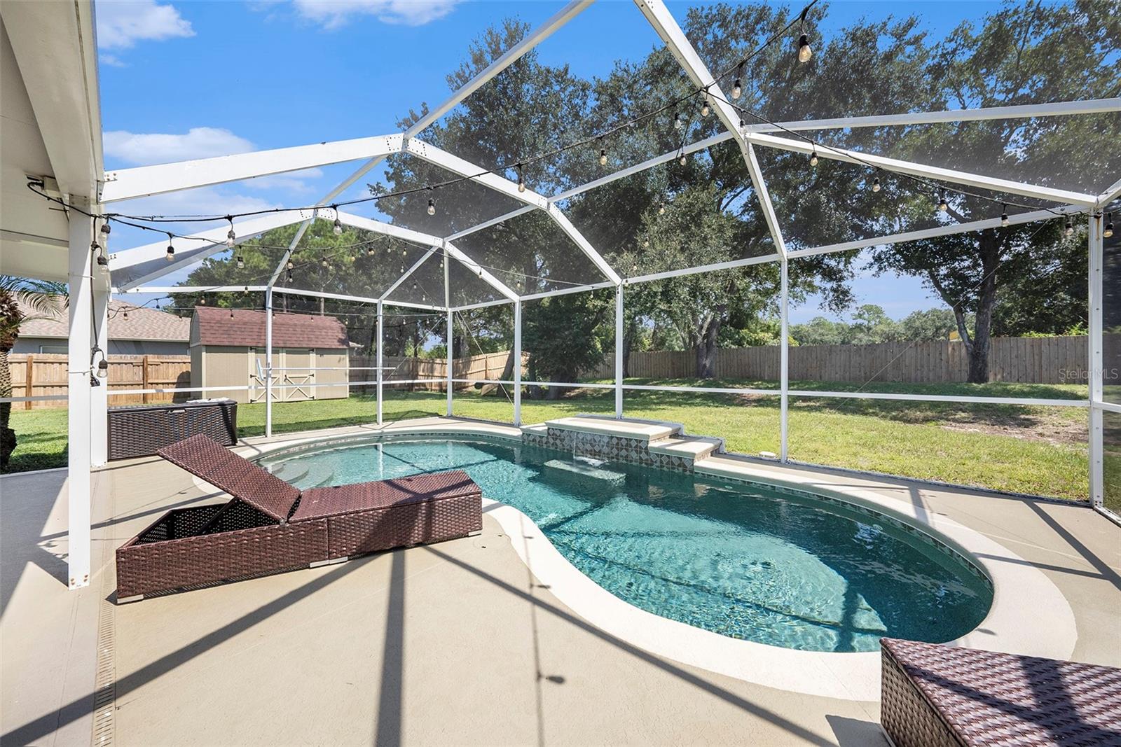 Lanai/pool area