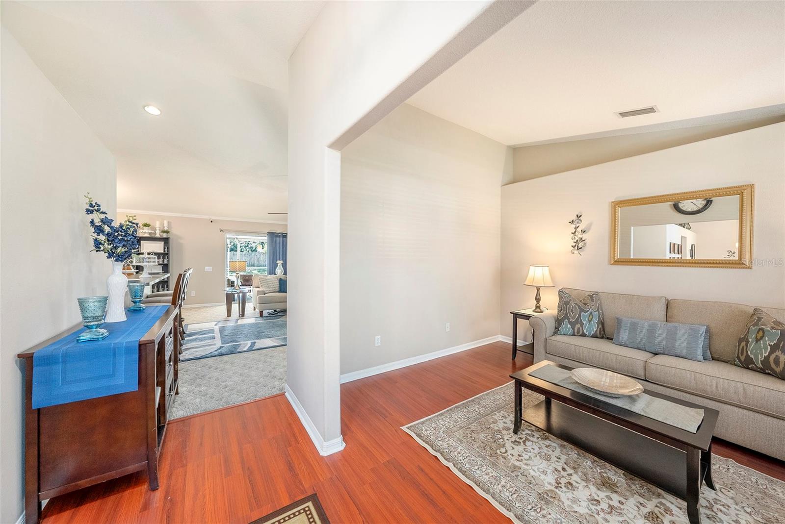 Entrance into the home - Living Room/Office to the right