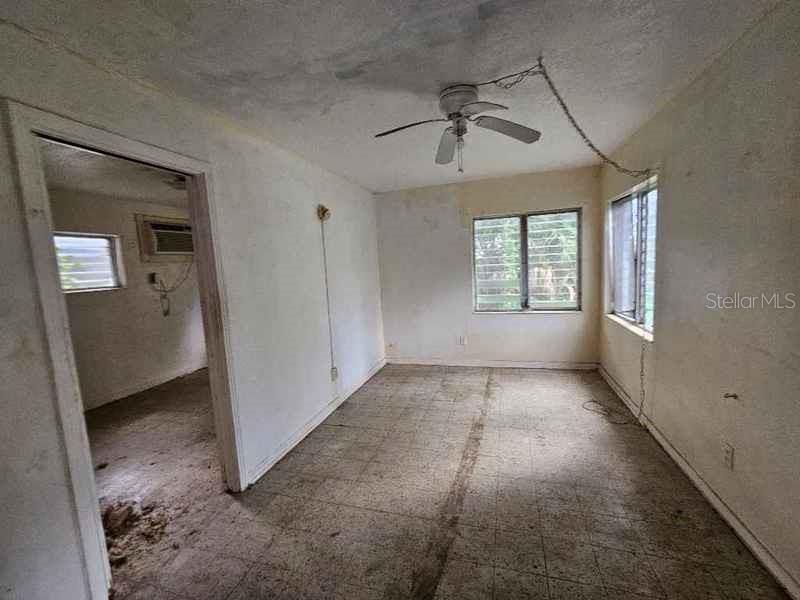 Garage apartment bedroom