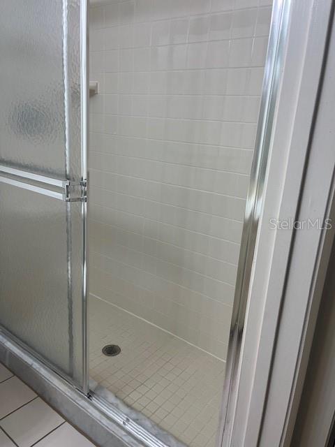 Walk in shower