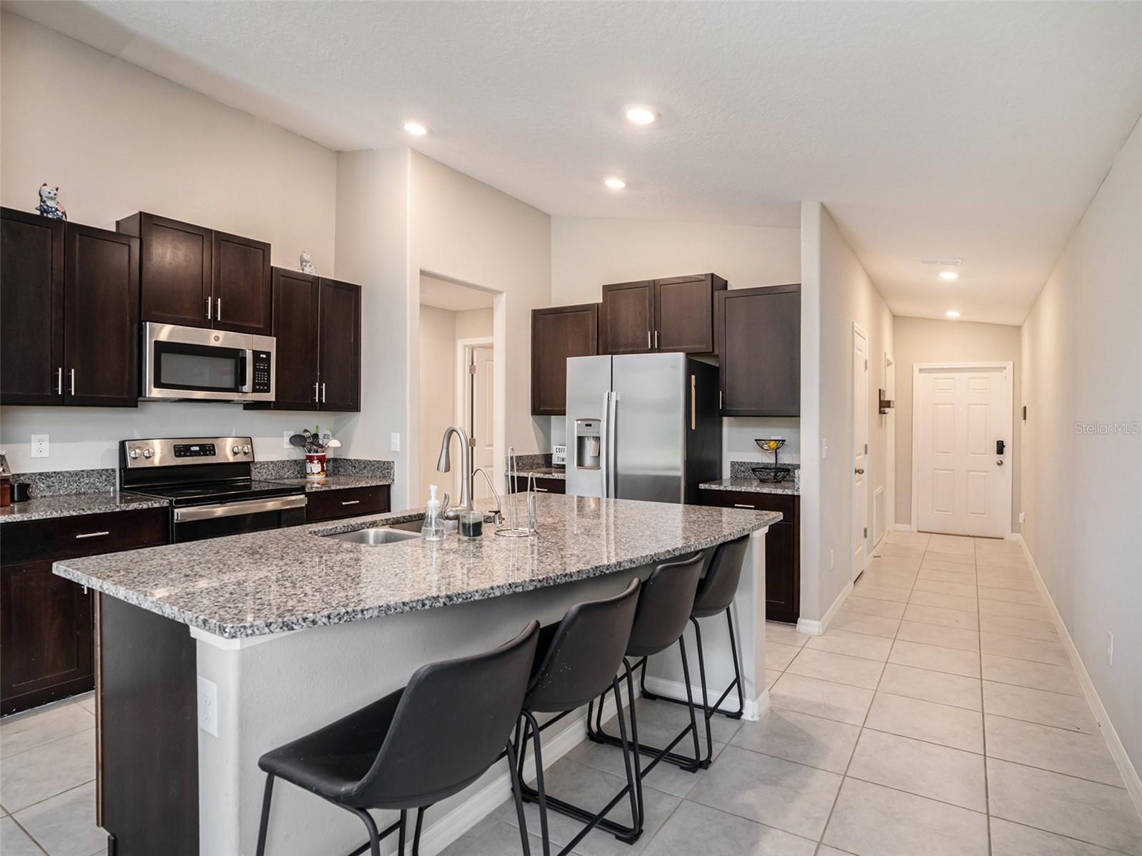 kitchen stools and table are negotiable with home purchase.