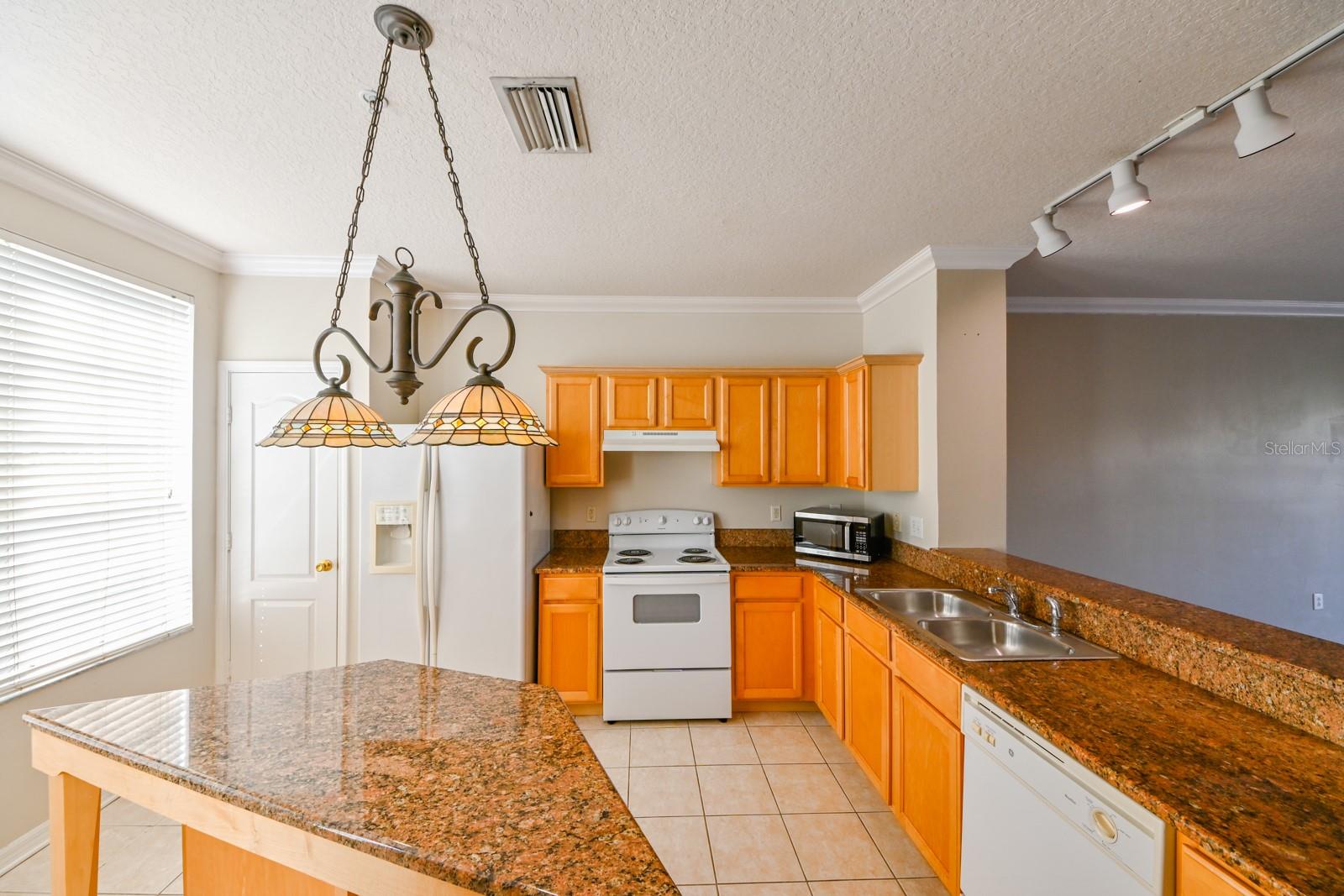 Kitchen with Built-In Pantry