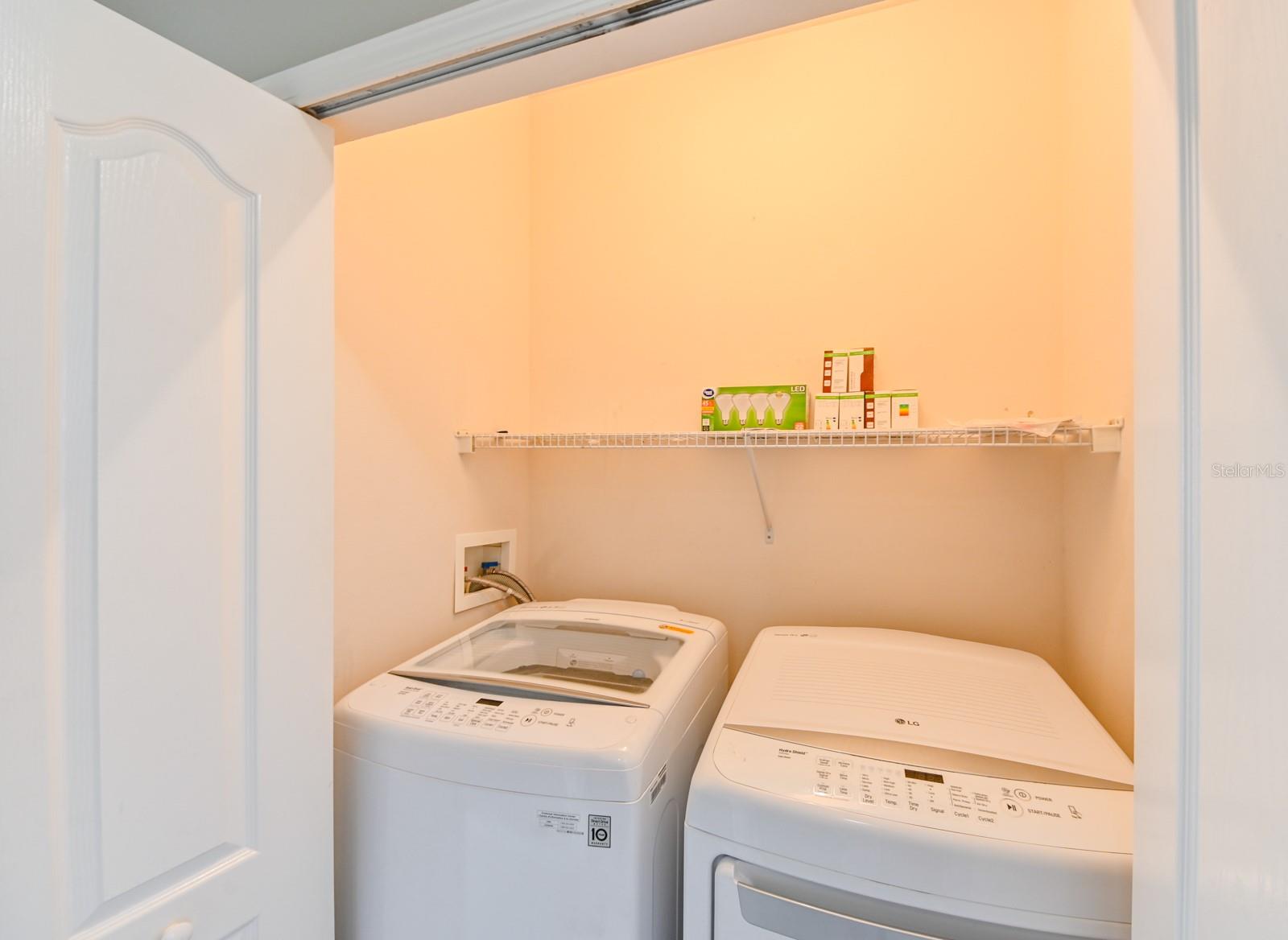 Laundry Closet on Third Floor