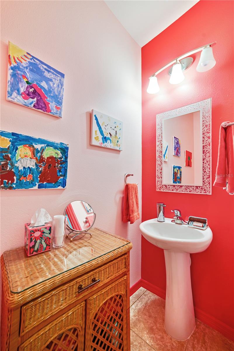 WHIMSICAL POWDER ROOM