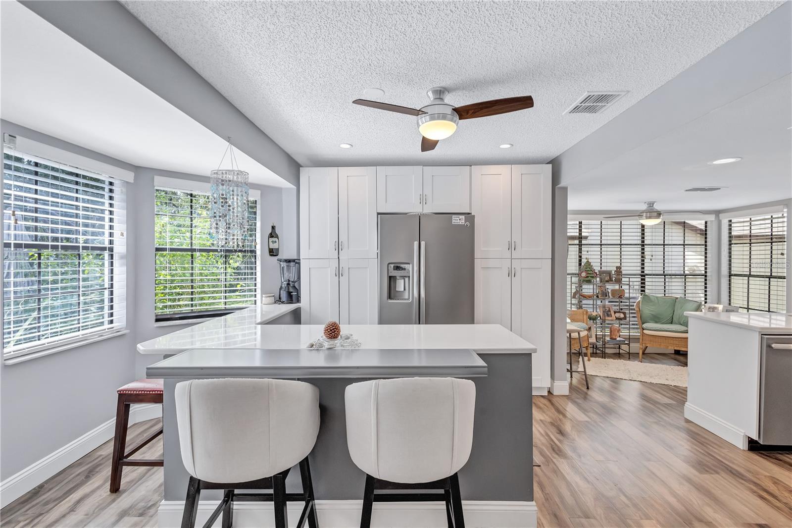 Plenty of Pantry and kitchen space