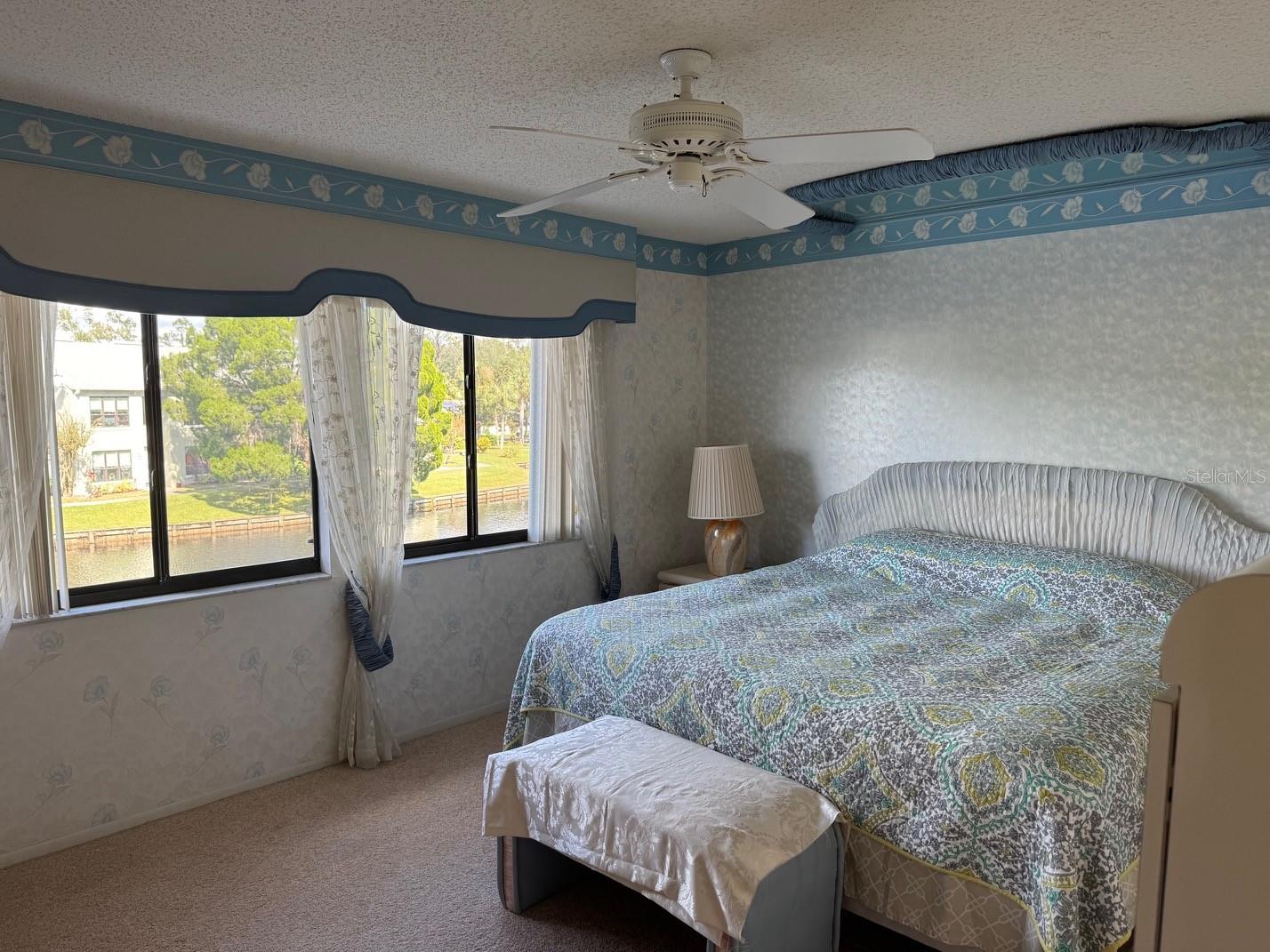 Primary Bedroom with water view