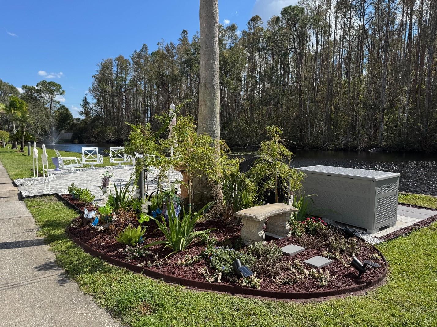 New patio