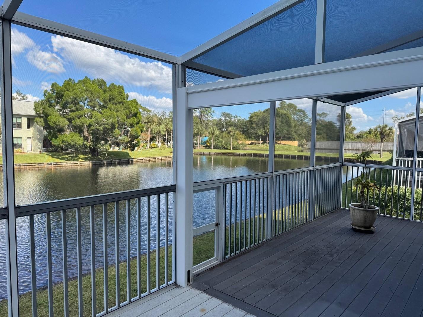 Screened Deck