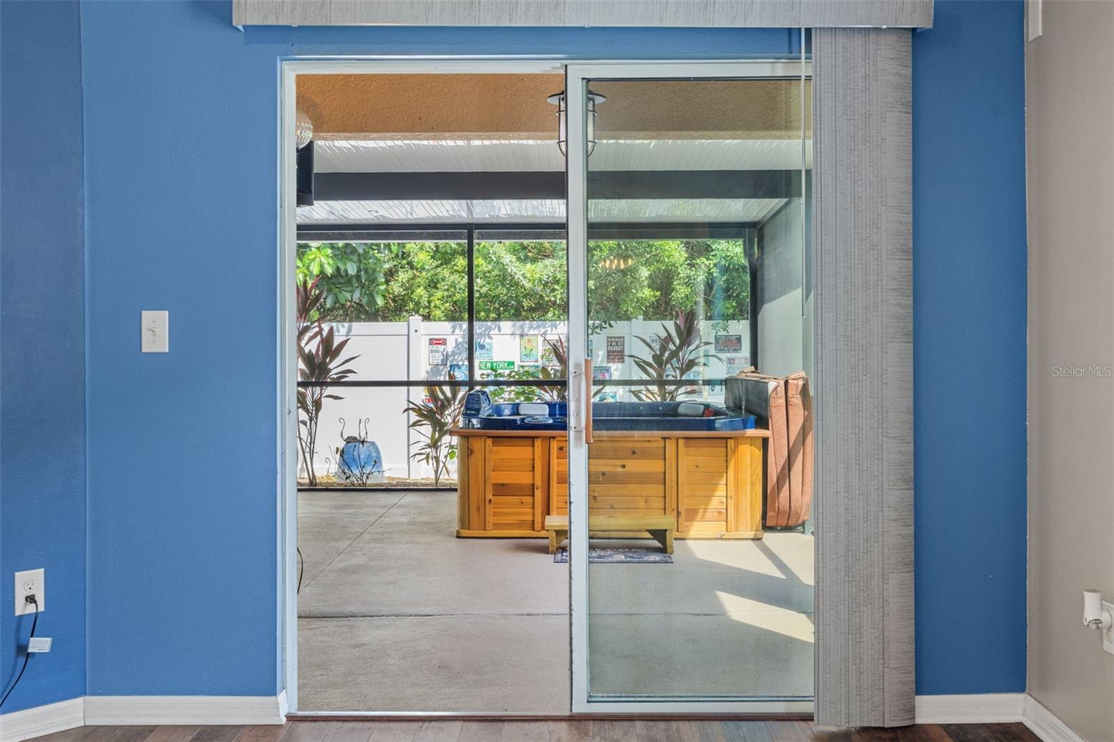 Sliding Door to Patio