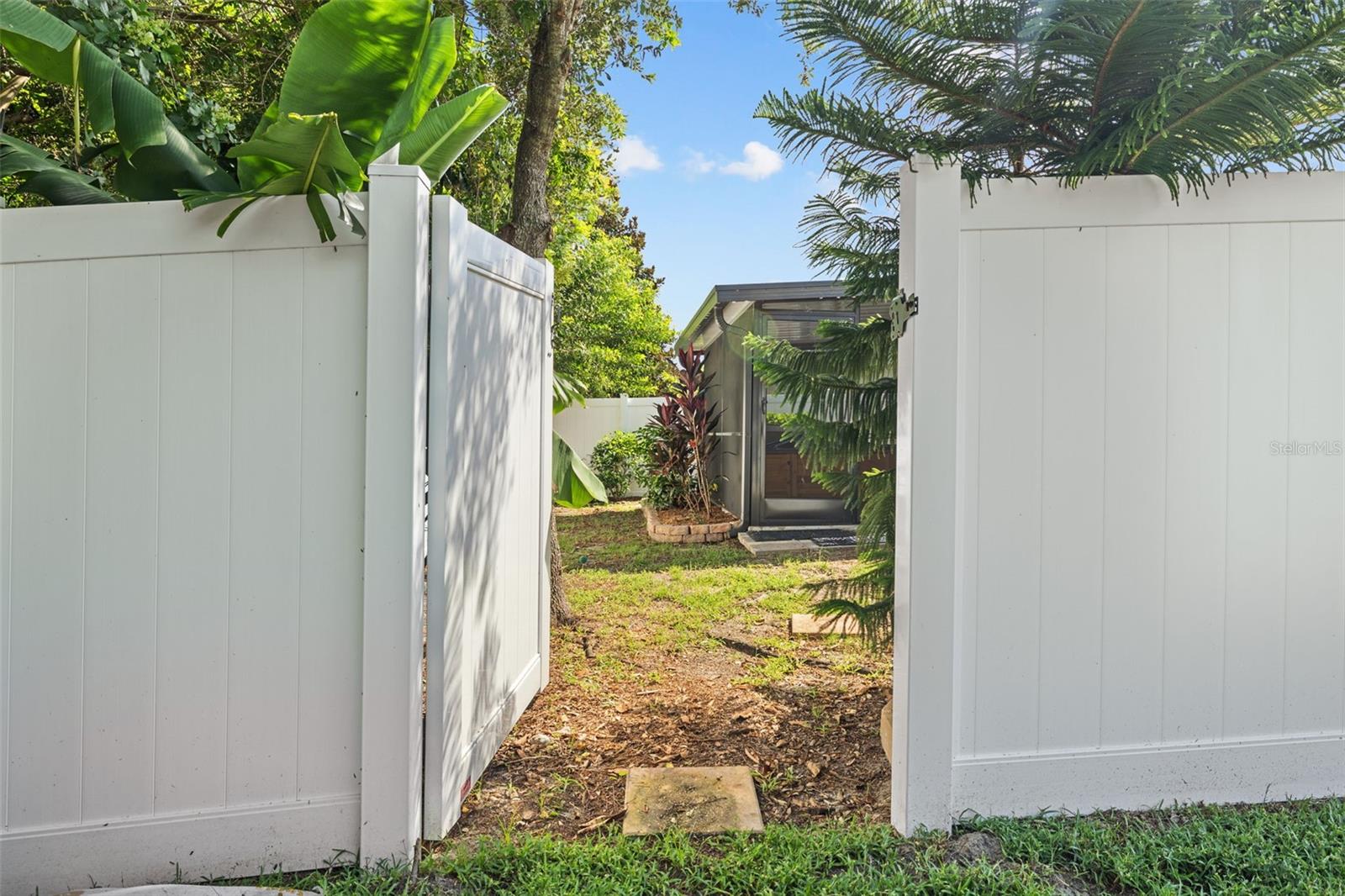 Exit through Gate to Easement