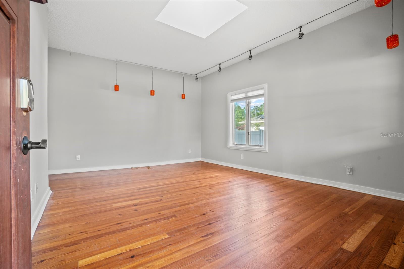 Living Room has beautiful sky light