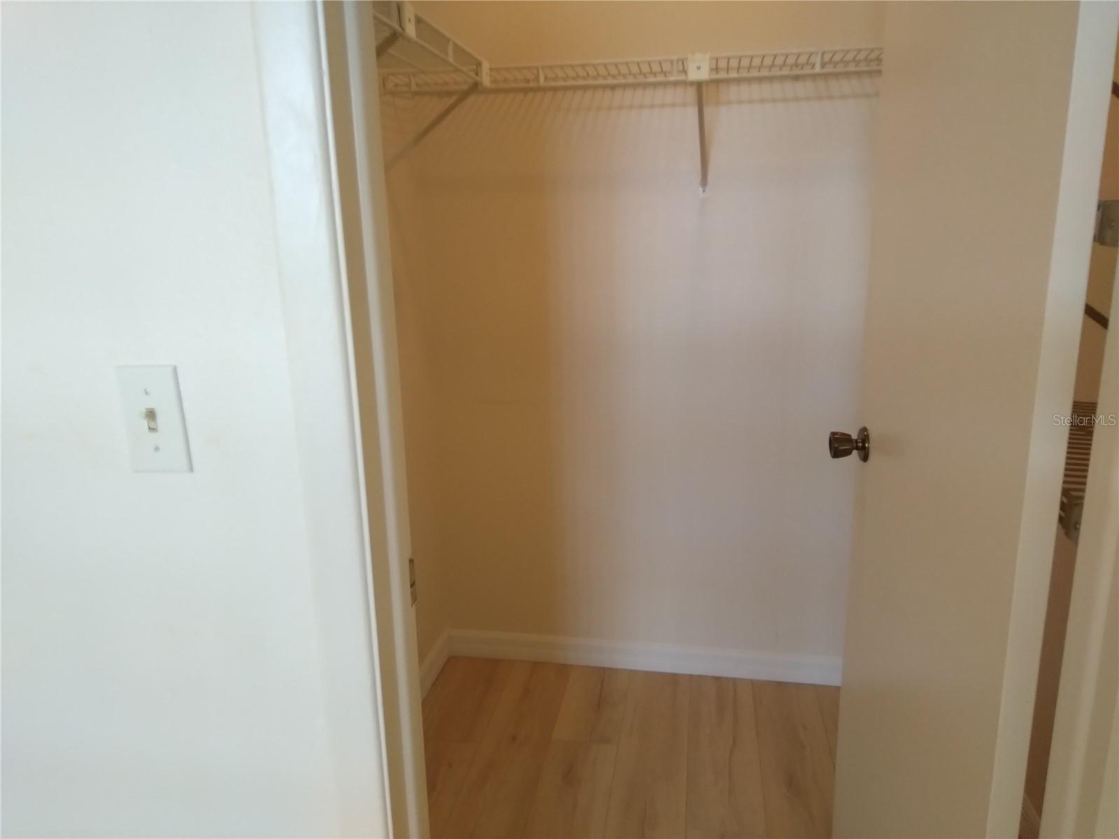 master walk-in closet