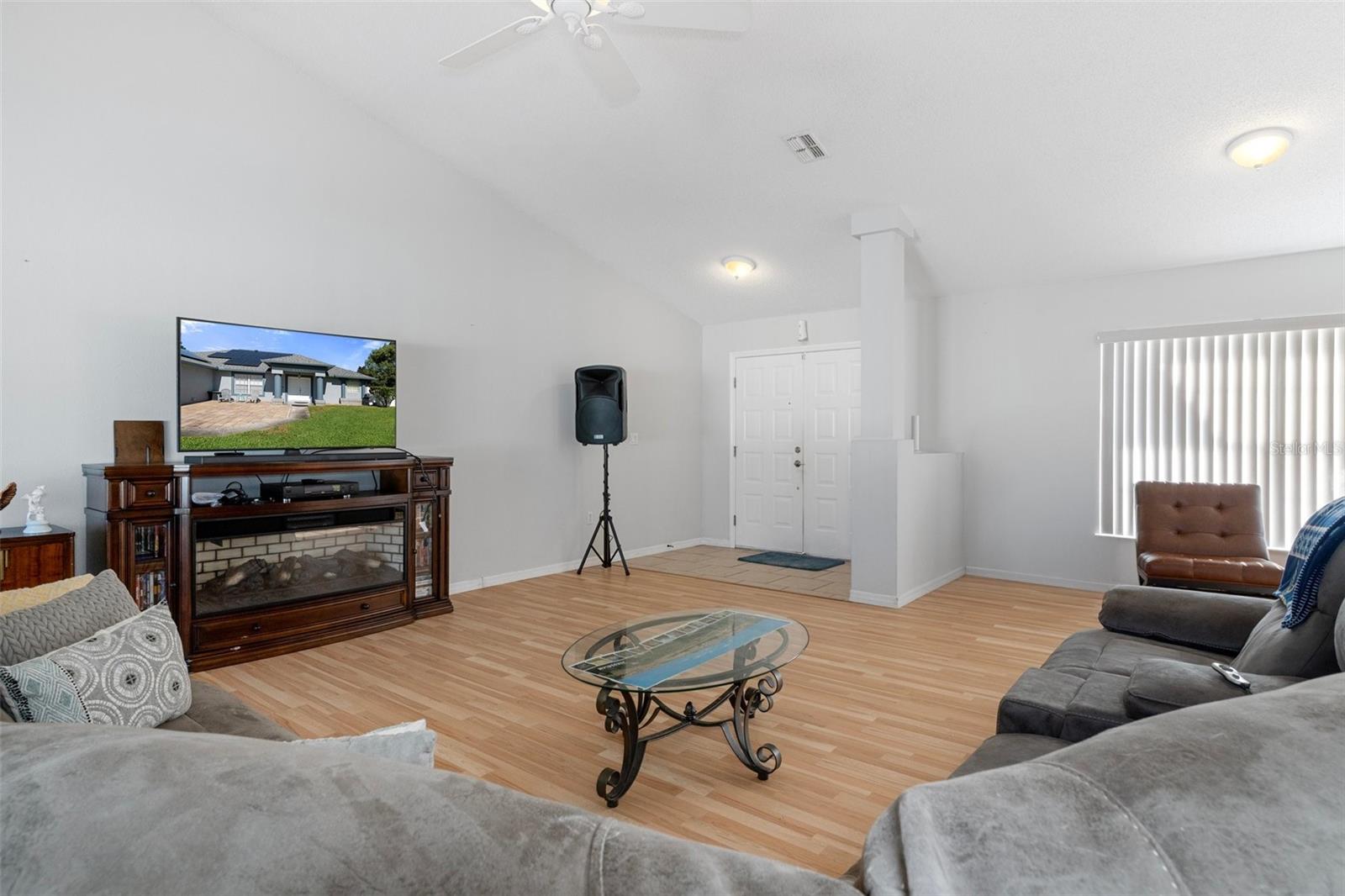 The owner uses the formal dining room as a sitting room