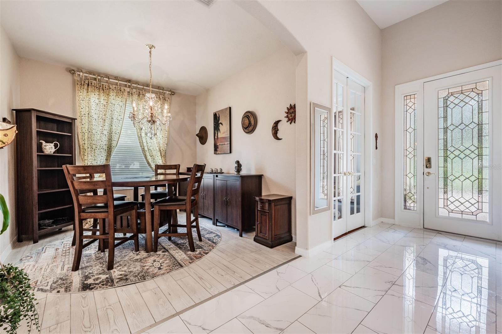 Entry and Dining Room