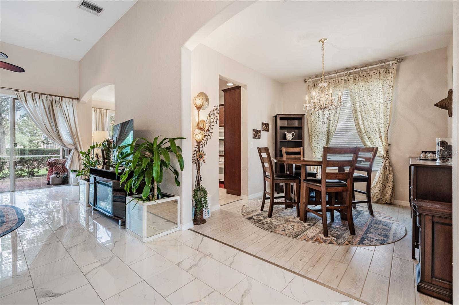 Dining Room and Kitchen Entrance