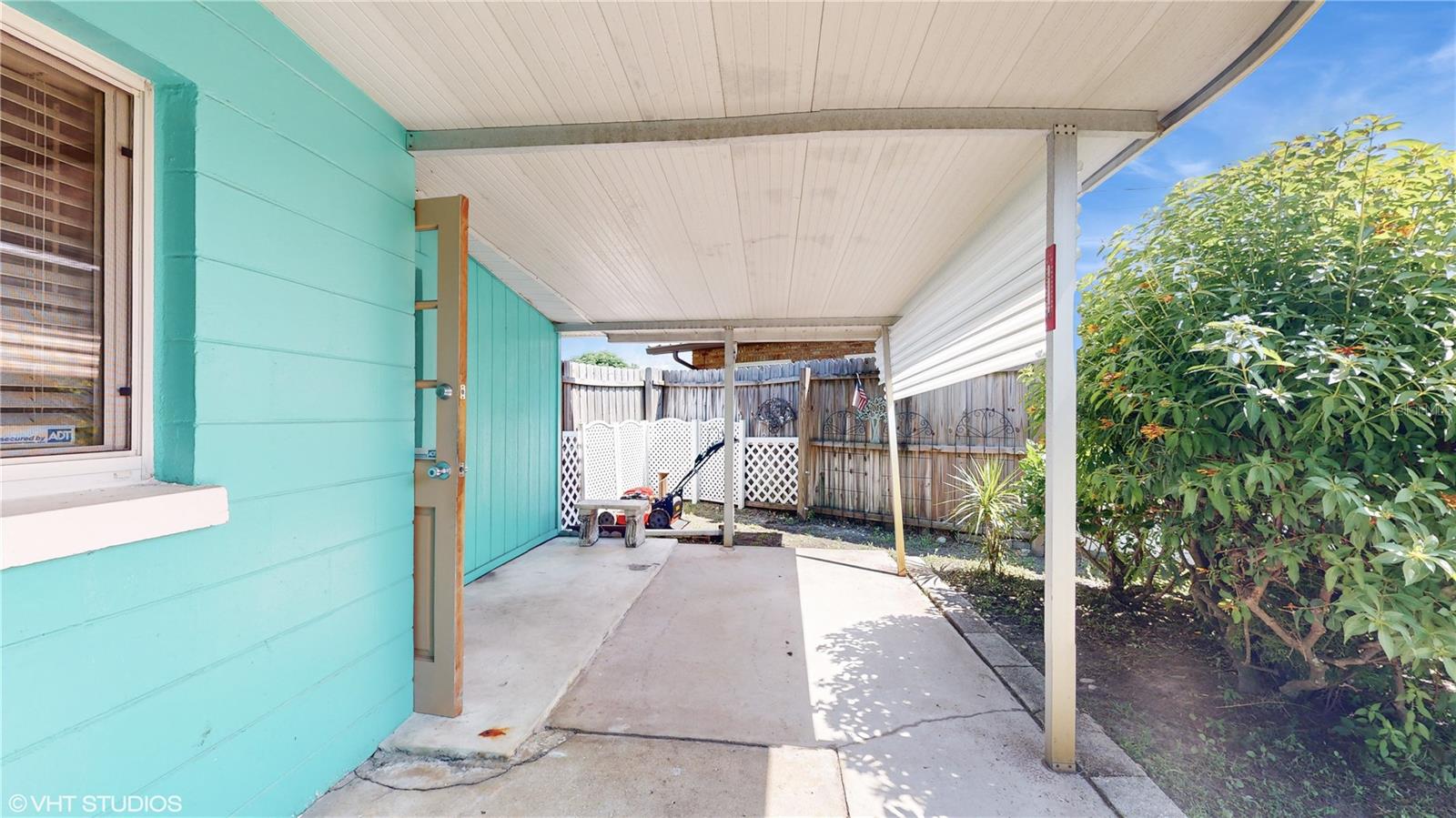 Covered Rear Porch