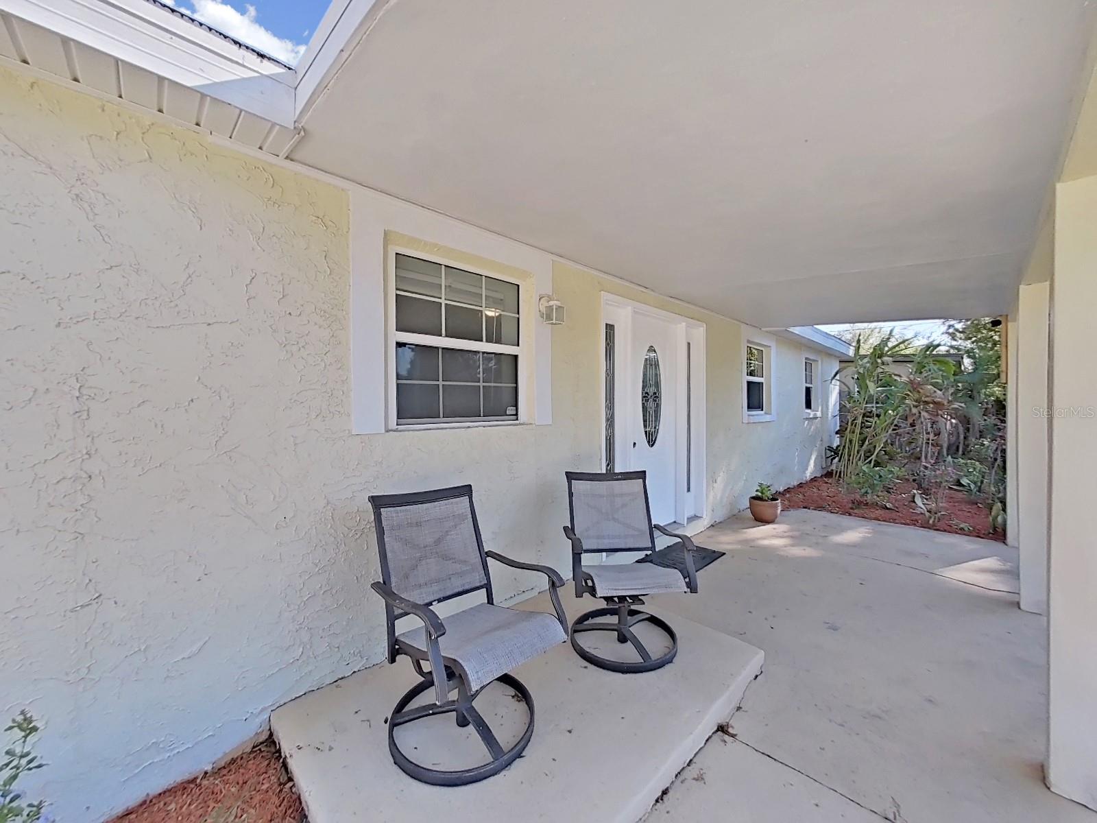 Covered porch