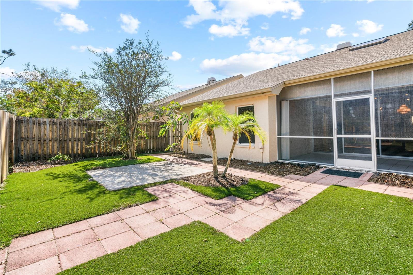 Rear Yard - Reverse View