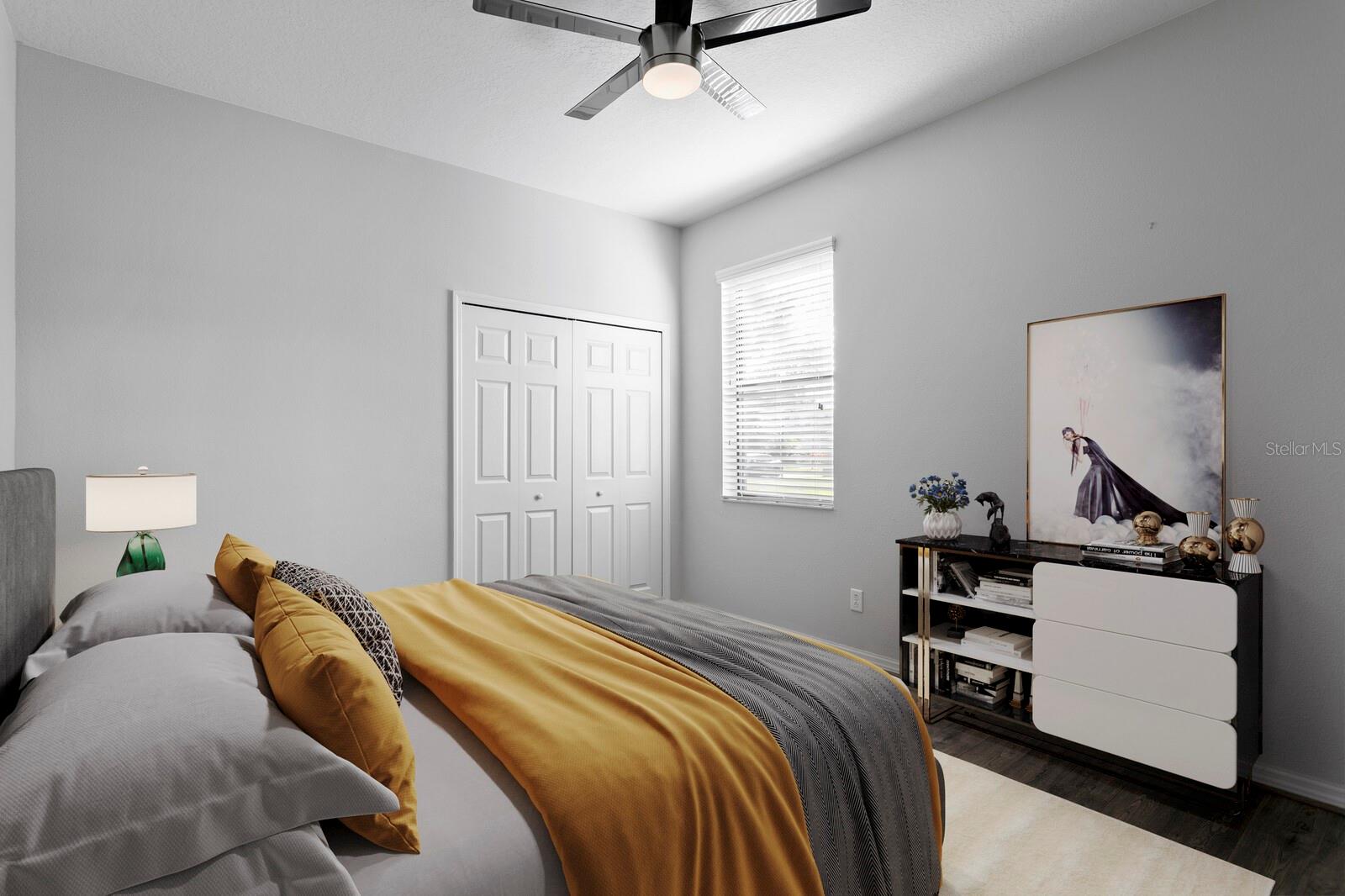 V-Staged Downstairs bedroom
