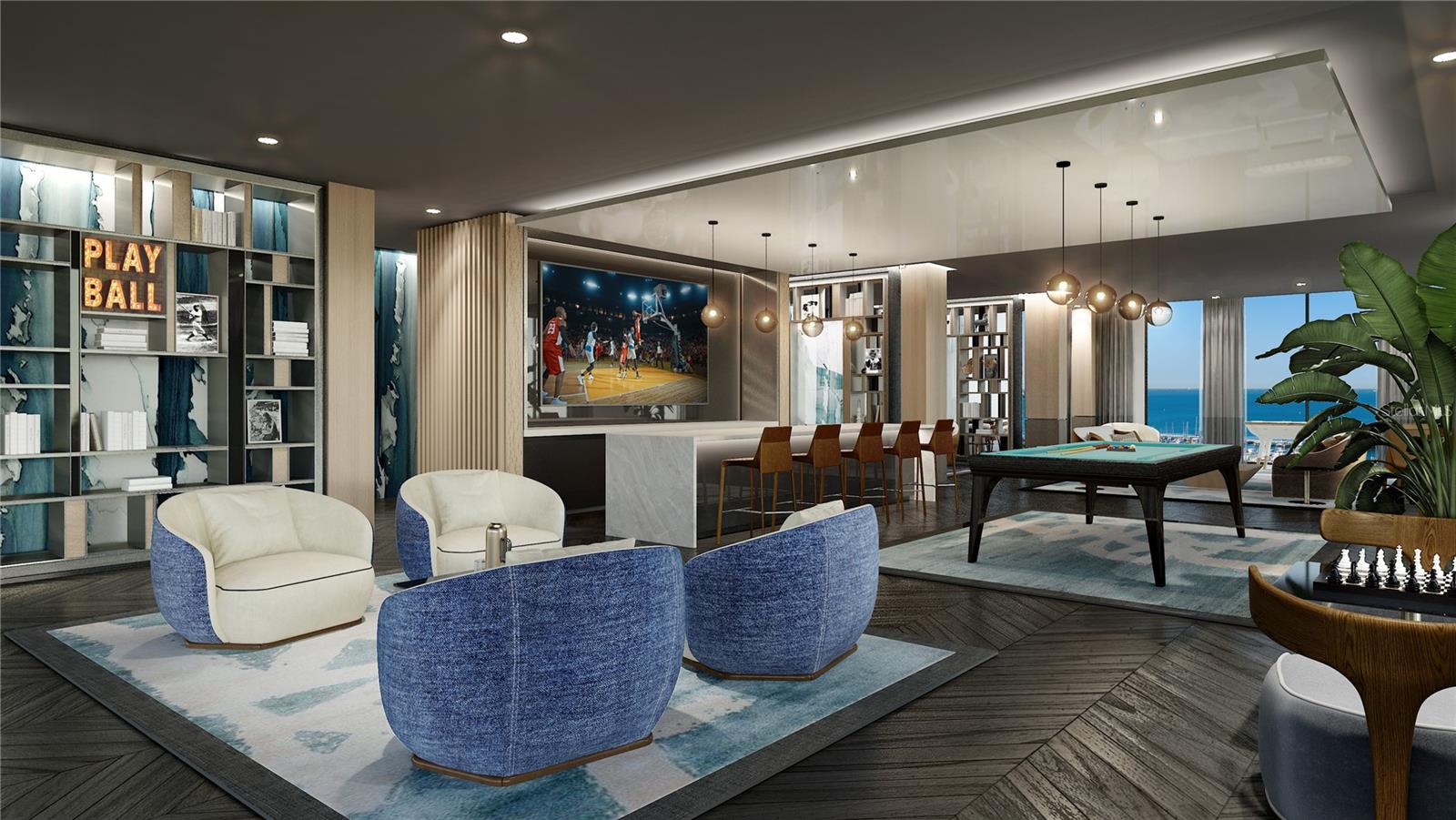 Sports Bar & Billiards table