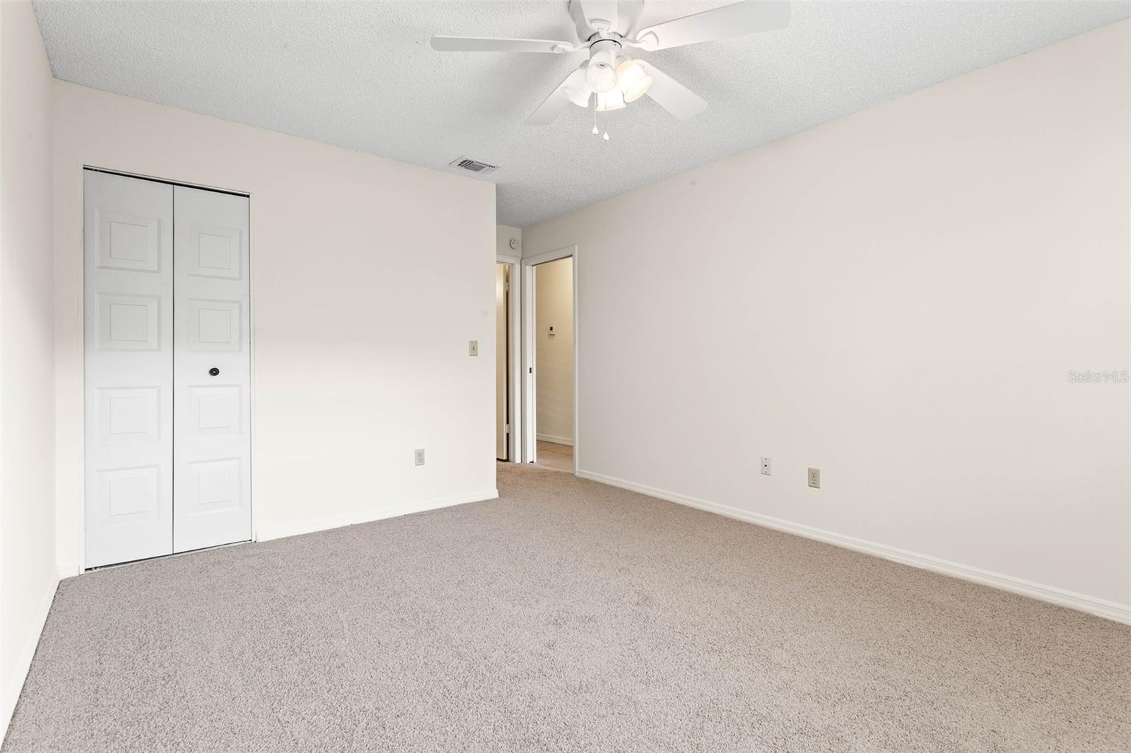 Primary Bedroom with walk in closet