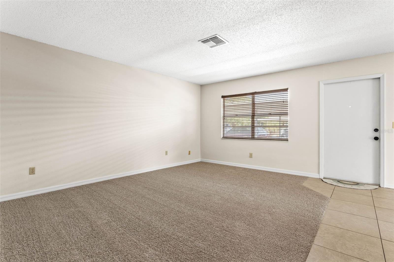 Living Room - new paint and carpet