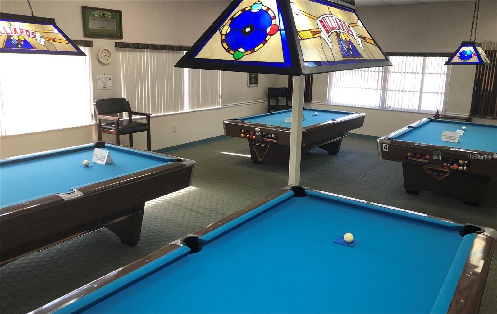 Billiard room