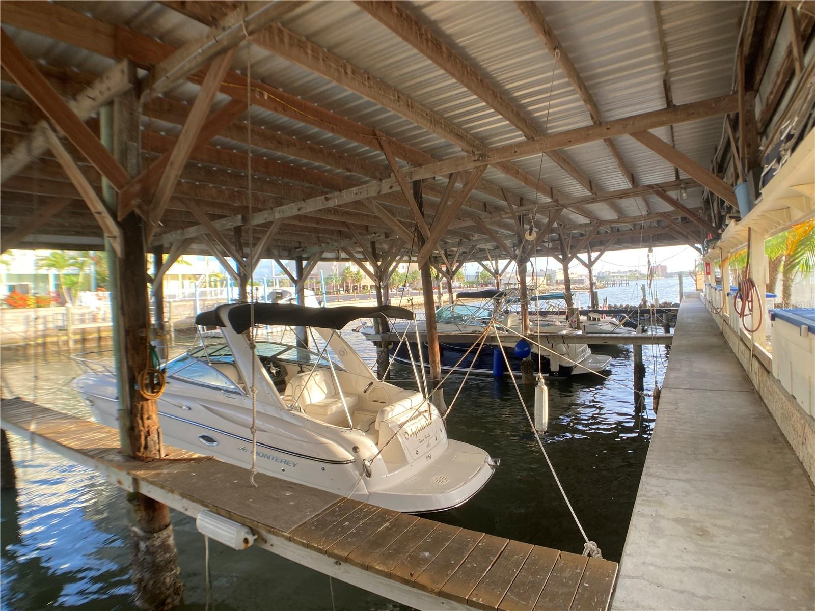 Marina before renovations