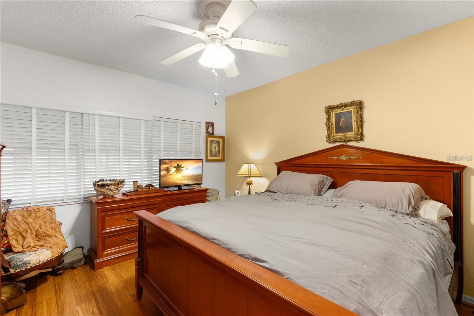 furnished primary suite