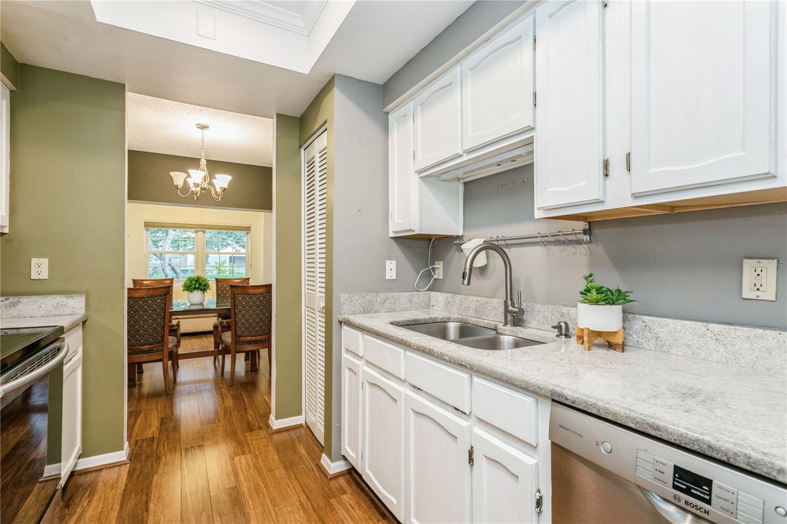 kitchen with stainless steel appliances