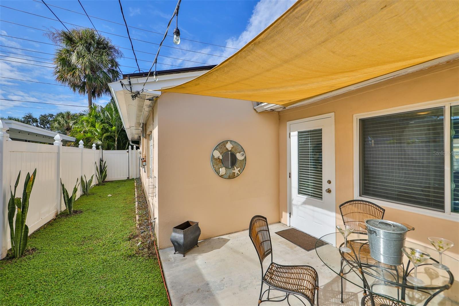 Back Yard - Access to side Patio