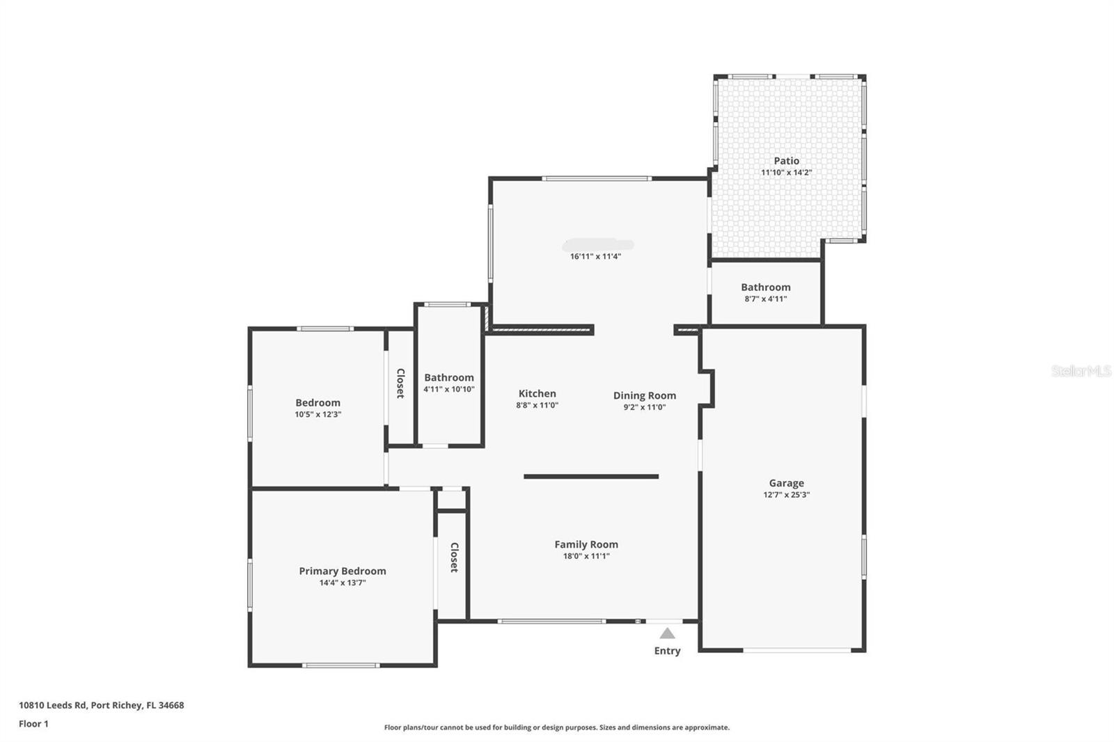 FLOORPLAN!  Check out room sizes!