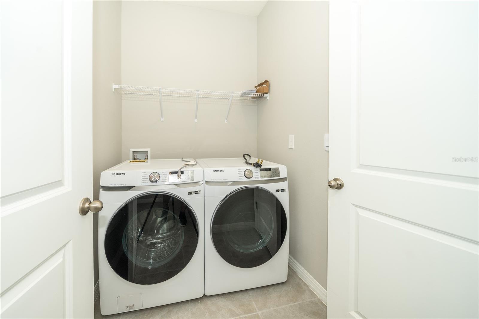 Laundry Room includes washer and dryer