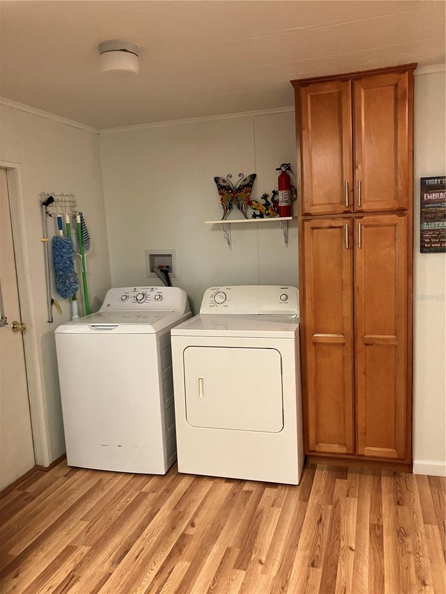 Laundry Area for easy access