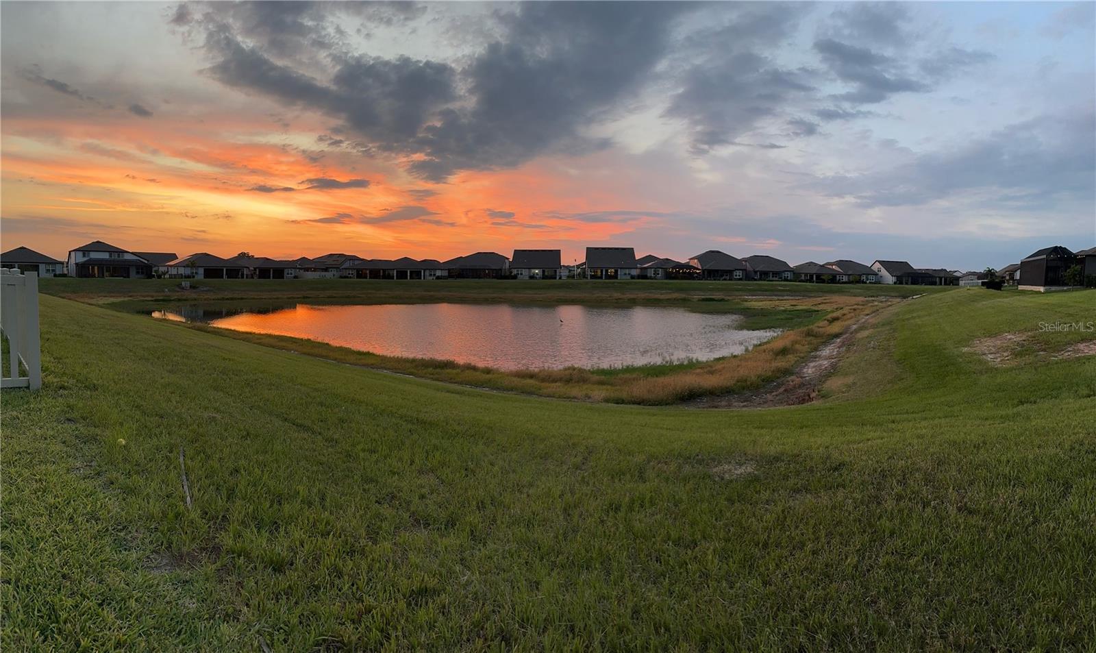 Sunset View from Backyard