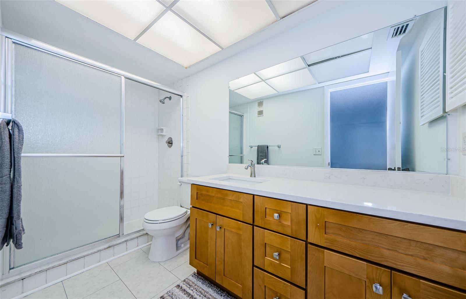 Recently Updated Master Bath with Walk-in Shower