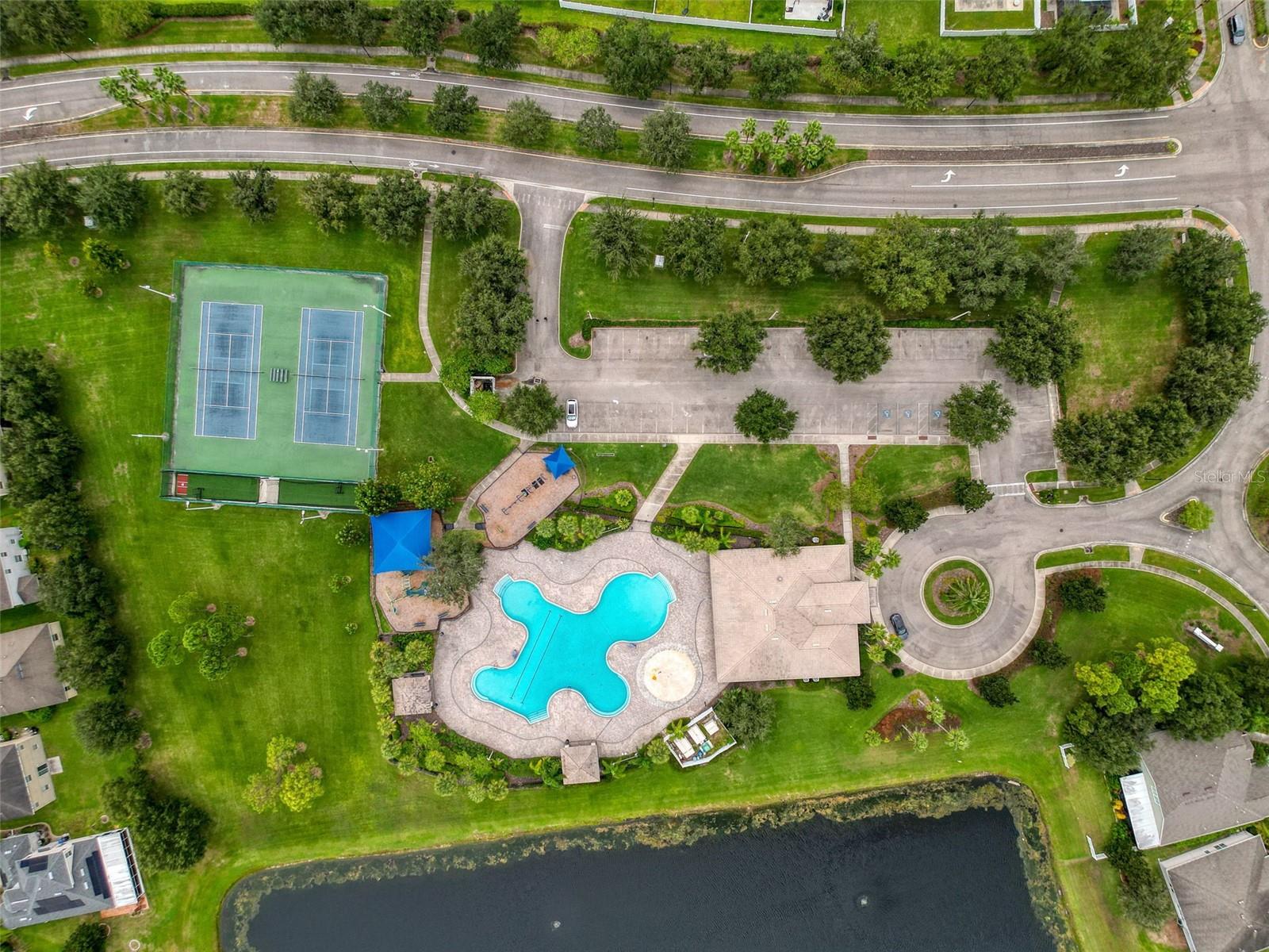 Tennis Courts and Community Pool