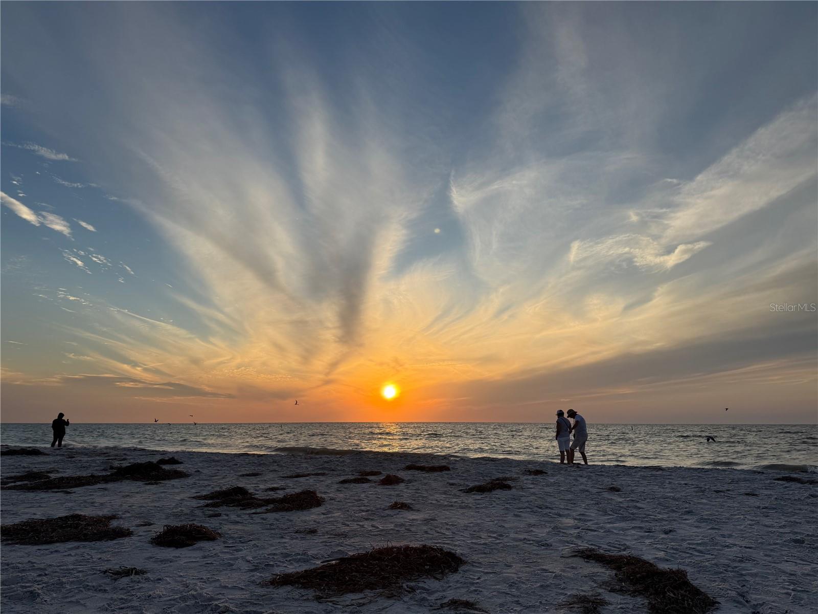 Sunset on Indian Rocks Beach (only 5.6 miles from this condo)