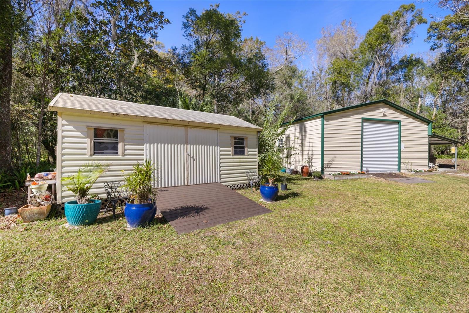 Massive Storage Shed & Newer Wookshop on Slap