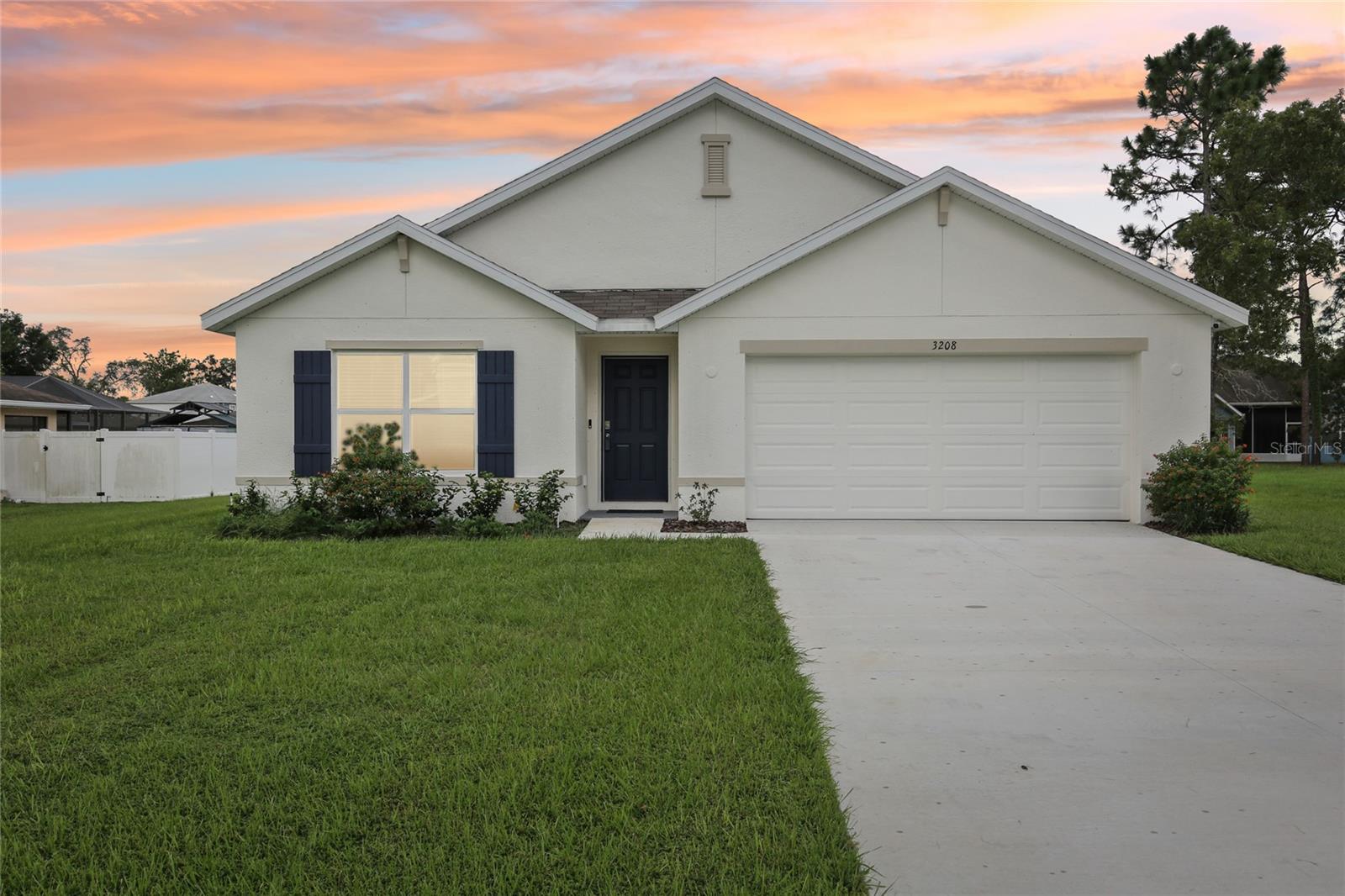 Front of the house