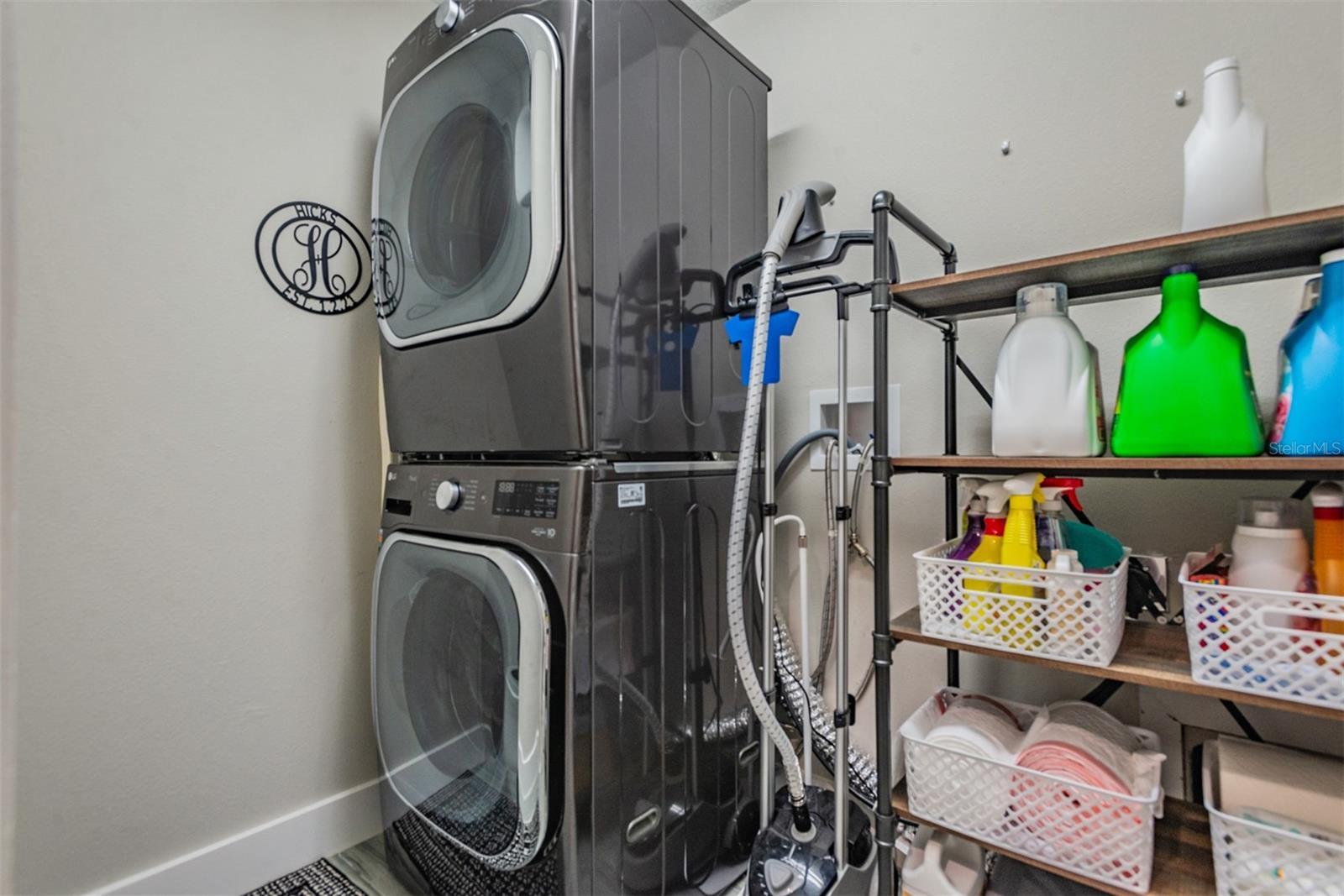 Upstairs laundry room