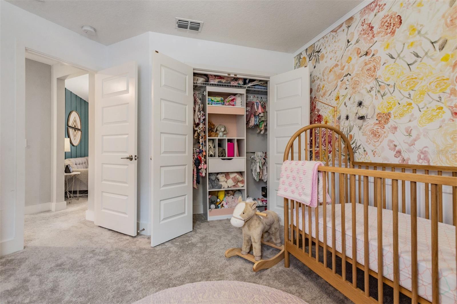 Lovely custom closet in bedroom #2