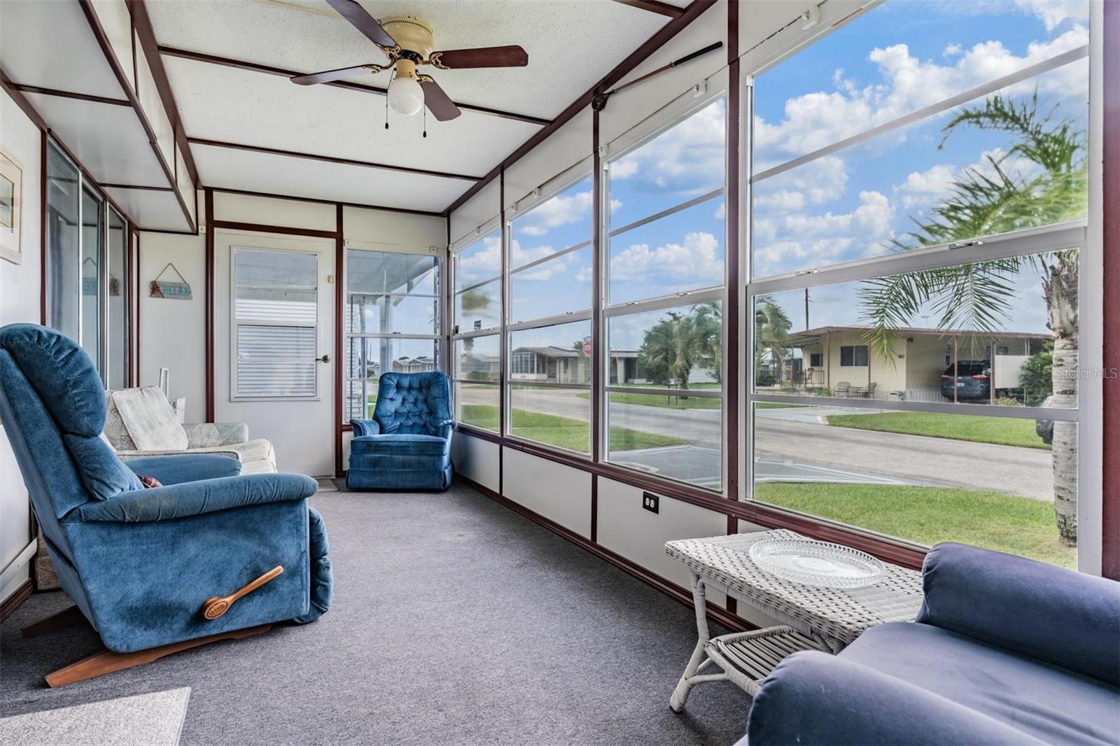 Front enclosed porch