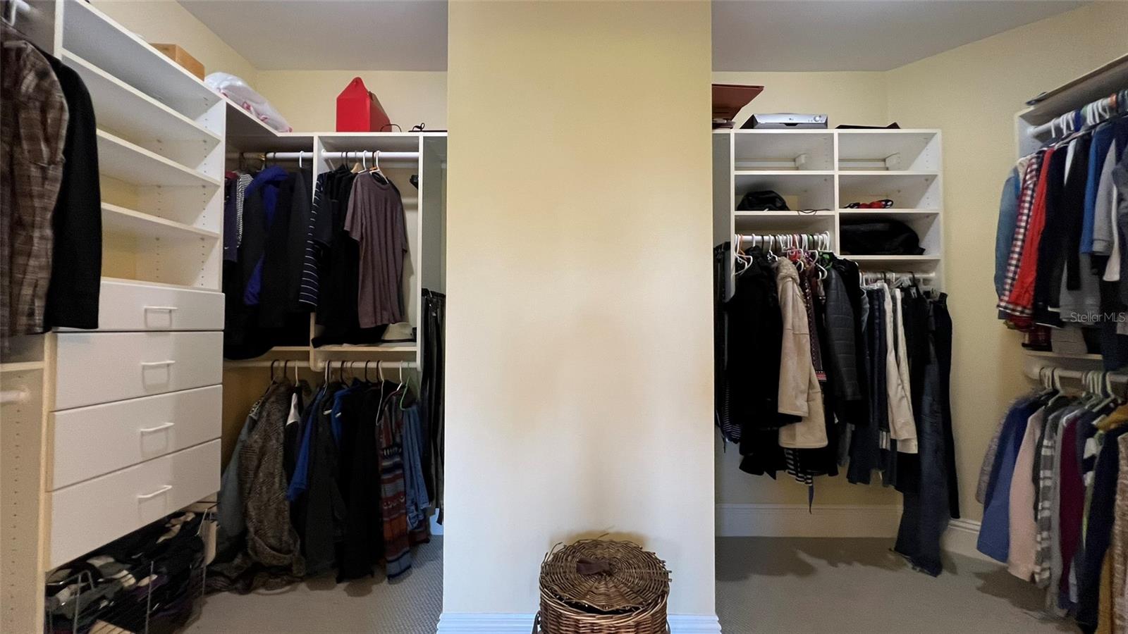 Master bedroom closet