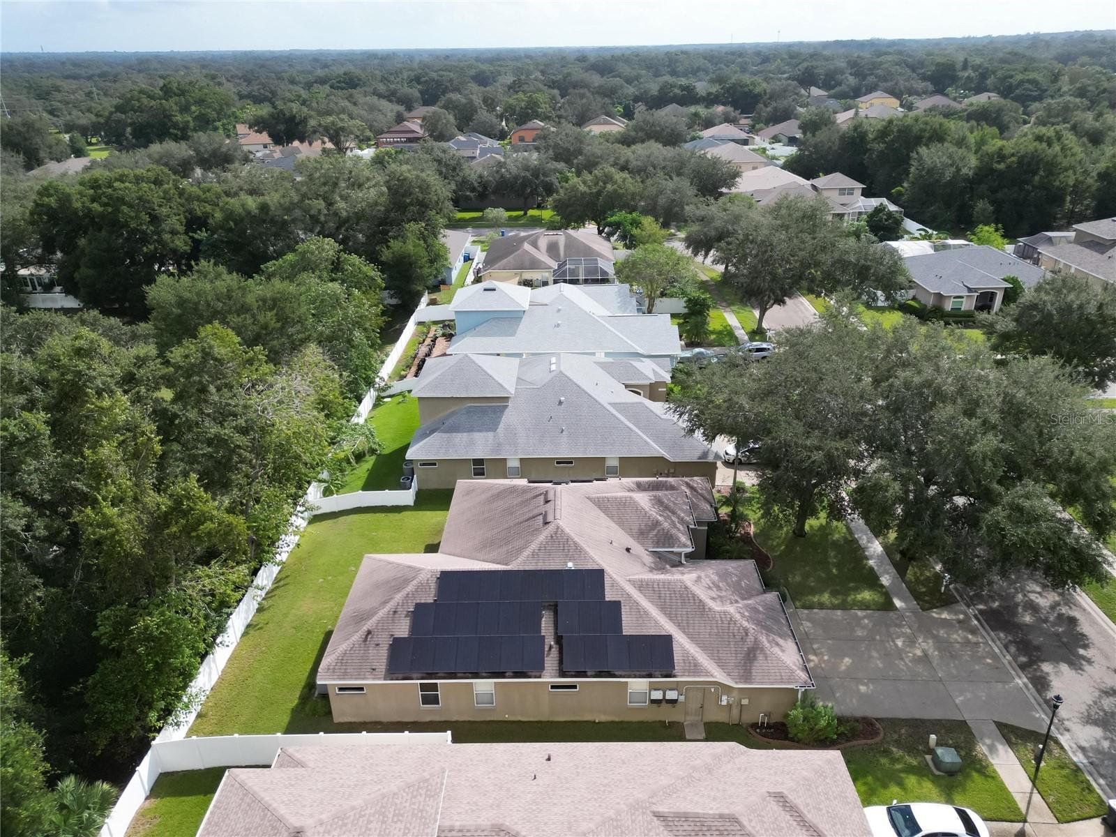 Check out thos Solar Panels.  They are paid for and come with the house.