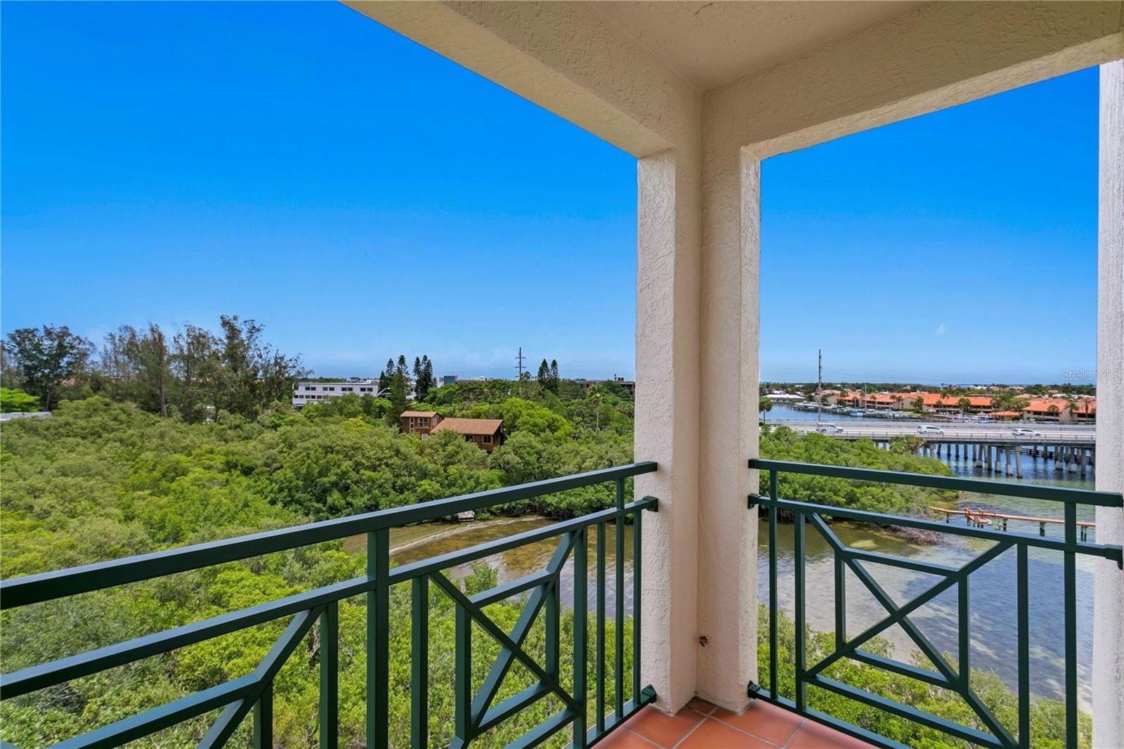 Private Balcony off Main Bedroom