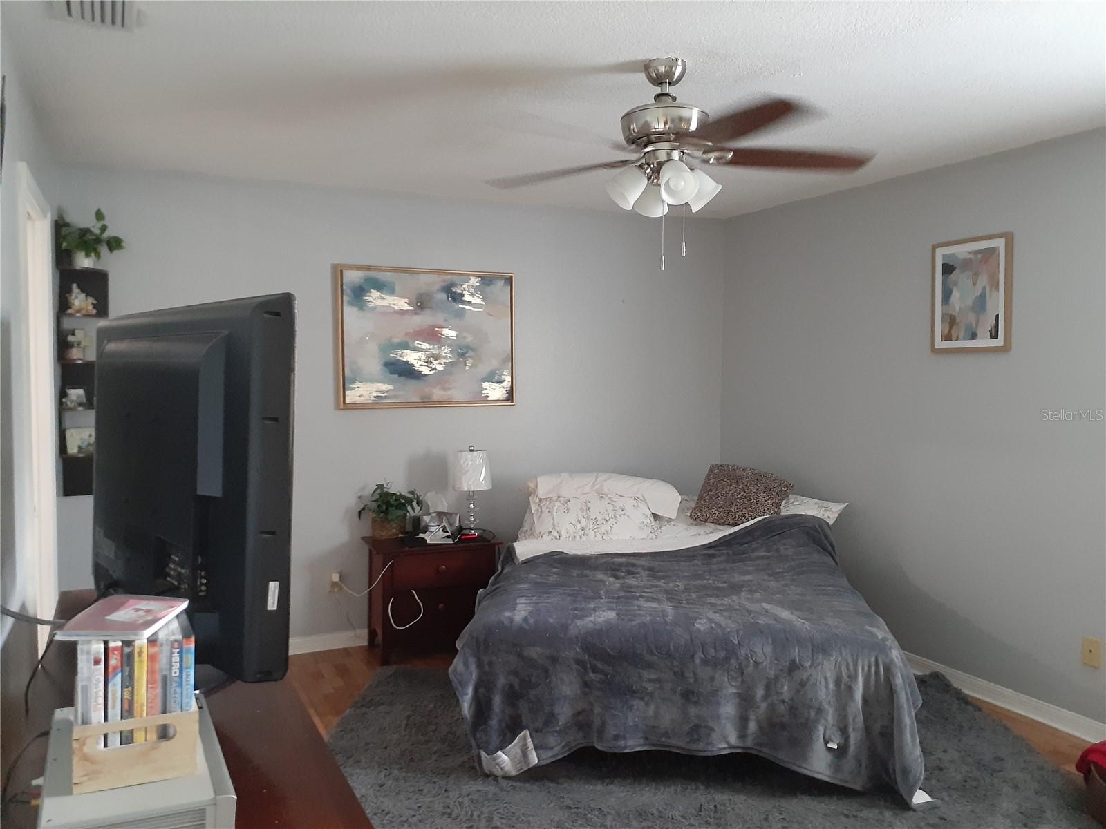 Main Bedroom with ceiling fan